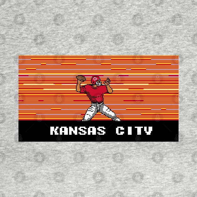 8-Bit Quarterback - Kansas City by The Pixel League